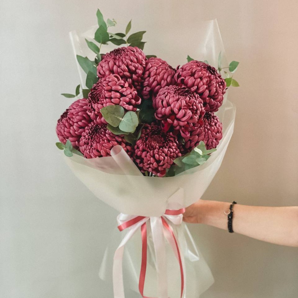 Букет «Космические Хризантемы»