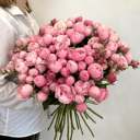 Букет «Пионовидные розы 35 веток»