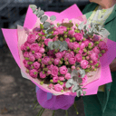 Монобукет из пионовидных роз