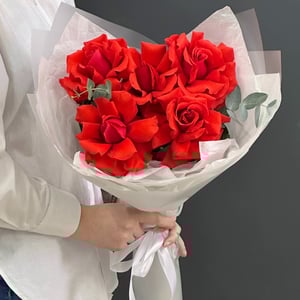 Букет "Зарево" из роз