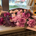 Букет «Розовый крем»