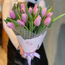 Букет «15 розовых тюльпанов»