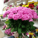 Букет из 29 розовых роз