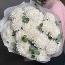 Букет из пушистых хризантем