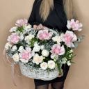 Корзина цветов Шик из альстромерий