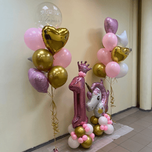 Набор шаров с гелием 584-годик