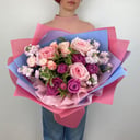 Букет «Монтера» из экзотических цветов