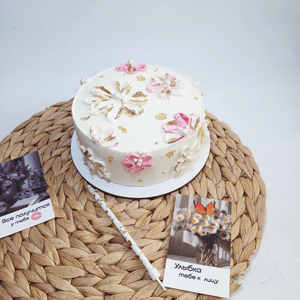 Бенто торт с цветами