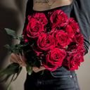 Букет «Одиннадцать роз символ страсти»