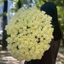 Букет «101 белая Роза»