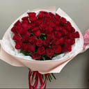 Букет «51 красная роза»