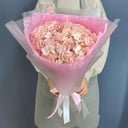 Букет из 3 розовых гортензий