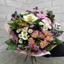 Букет «Микс с пионовидной розой»