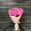 Букет «15 розовых роз»