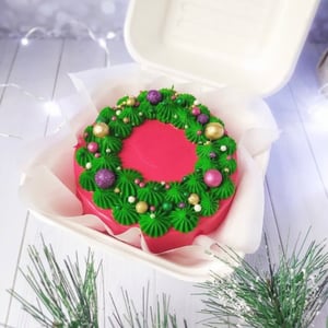 Бенто торт новогодний