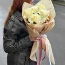 Моно букет из 5 французских роз