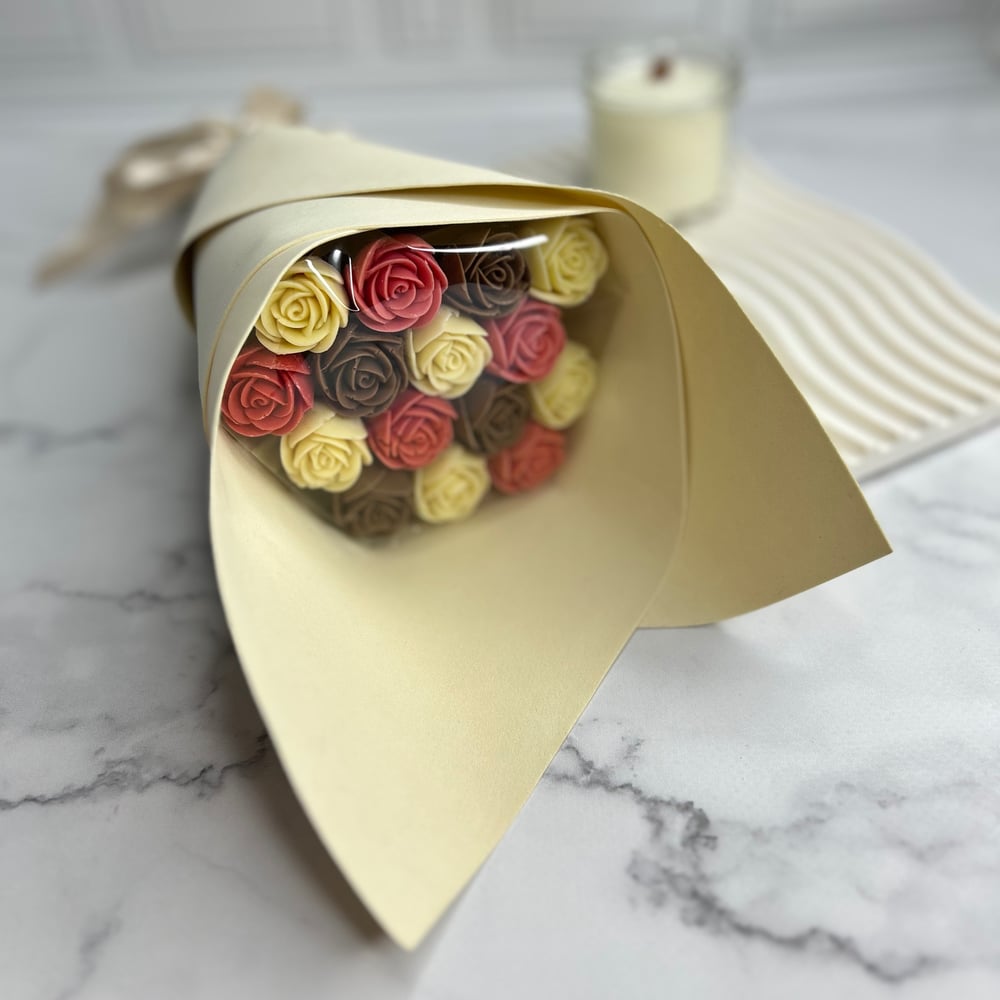 Букет 15 мини роз