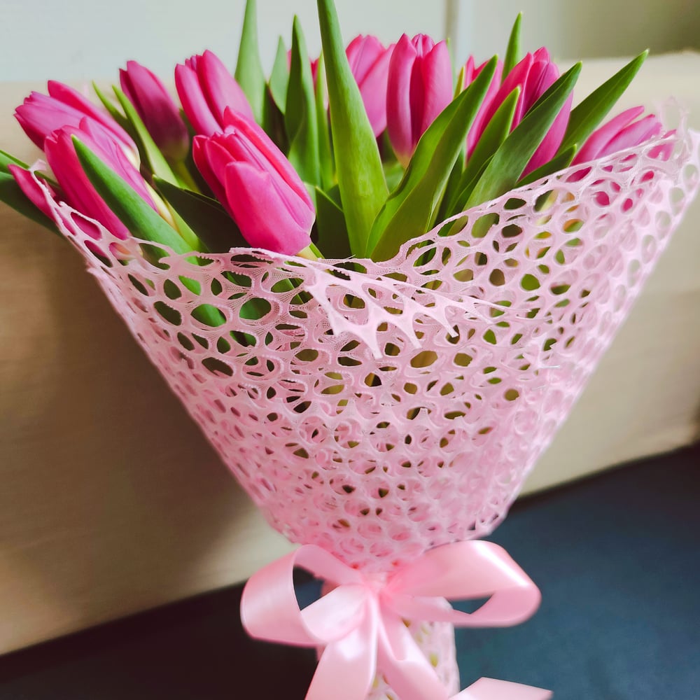 Букет из тюльпанов