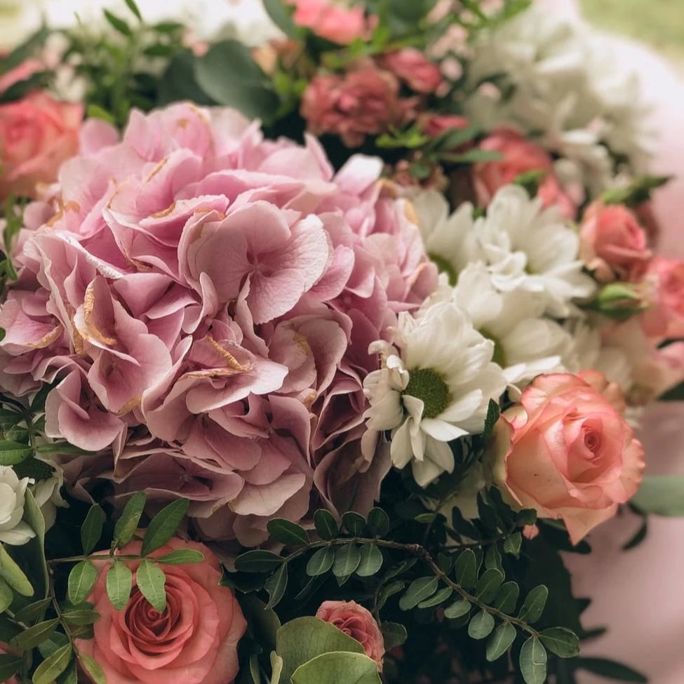 Hydrangeas bouquet delivery