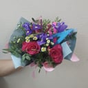 Букет Ирисов, Ромашек и Хризантем