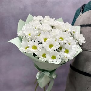 Букет из кустовых хризантемы Ромашки