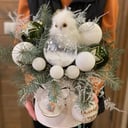 Композиция «Снеговик»