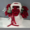 Коробка с цветами «С любовью» из роз