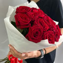 Букет из 15 красных роз
