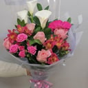 Букет «Экзотик» из роз и калл