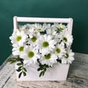 Букет «Горная роса» из хризантем