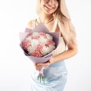 Букет из 15 диантусов