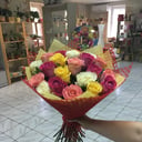 Букет «Яркий микс» из роз