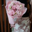 Букет «Розовая мечта» из эустом