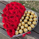 Подарочный набор «Моё сердце» из роз