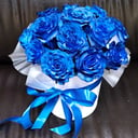 Шляпная коробка с цветами «Радость дня»