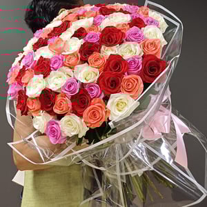 Букет «Фейерверк» из роз