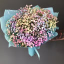 Букет «Радуга» из гипсофил