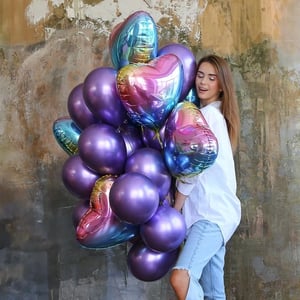 15 воздушных шаров ультрофиолет