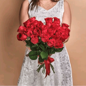 Букет из красных роз