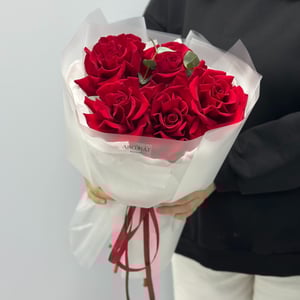 Букет «Красные французские розы»