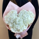 Букет из 3 белых гортензии