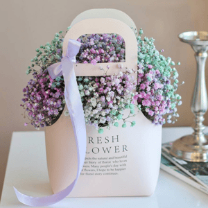 Коробка с цветами «Радуга-Дуга»