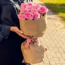 Букет из 11 розовых роз