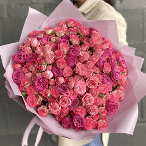 Букет «Ягодный коктейль» из роз