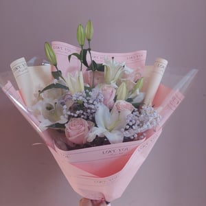 Букет «Розовый бриз»