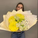 Букет «Солнышко» из альстромерий