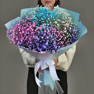 Букет из гипсофилы "Ангельская улыбка"