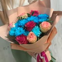 Букет «Ретро» из хризантем