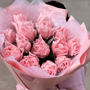 Букет «Пионовидные тюльпаны Дример»