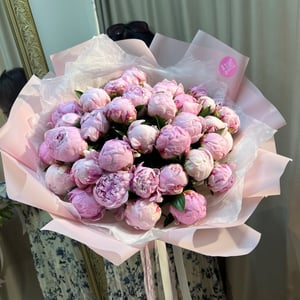 Букет «Пионы 35 шт»